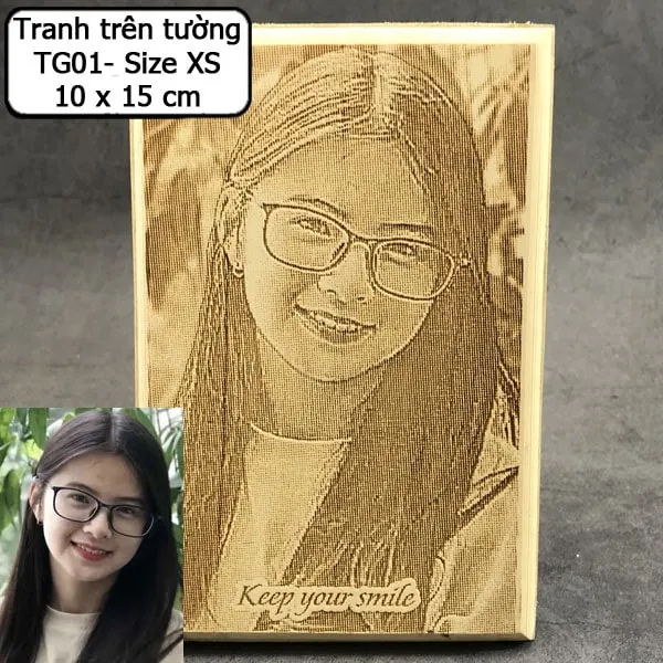 tranh gỗ khắc hình