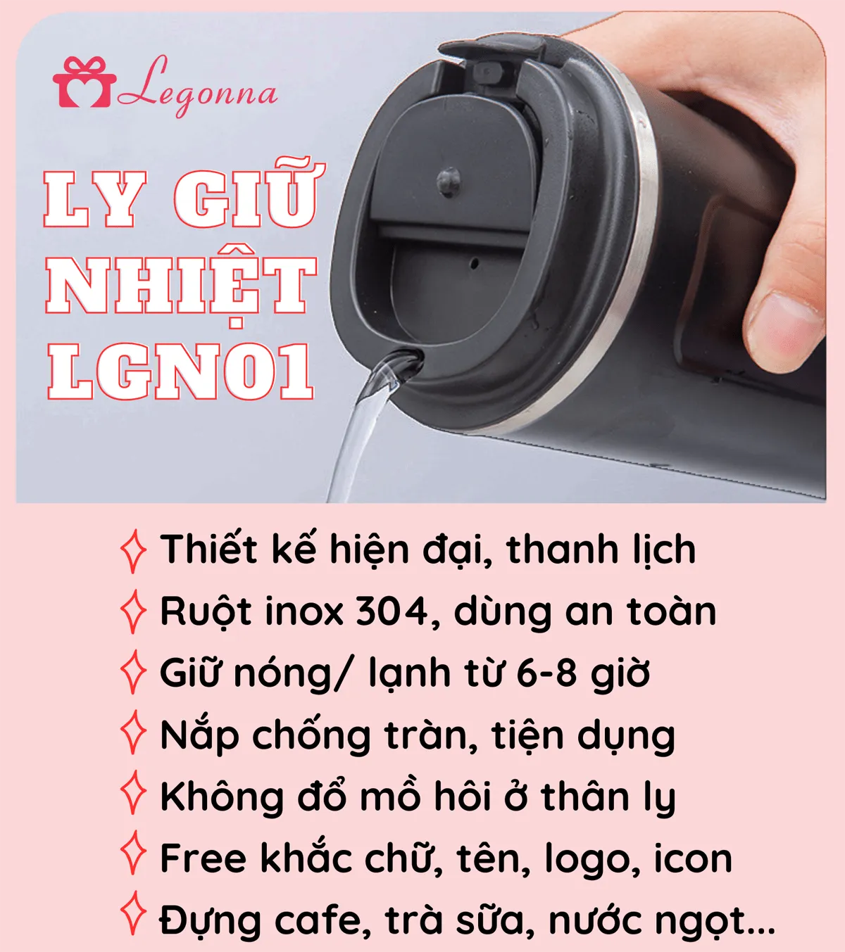 ly giữ nhiệt khắc tên
